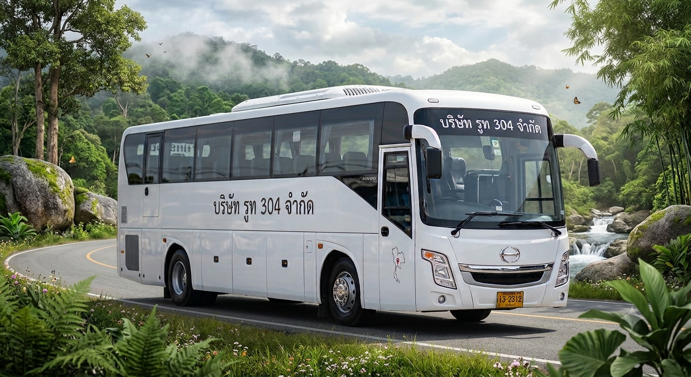 บริการรถบัสปรับอากาศขนาดใหญ่